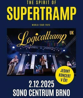 Hudba The Spirit Of Supertramp – Logicaltramp (UK) world tour 2025, SONO Centrum. Magazín KULTINO* Brno
