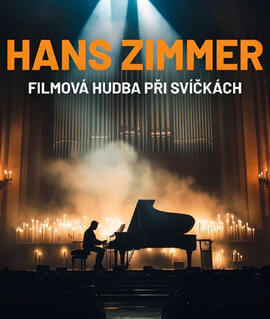 Hudba Filmová hudba Hanse Zimmera při svíčkách, Sál Milosrdných bratří. Magazín KULTINO* Brno