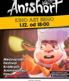 Festival Anishort 2025: Krátké Animované Filmy, kino Art Brno. Magazín KULTINO* Brno