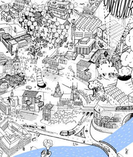 Výstava RE_START, Urban Centrum Brno. Magazín KULTINO* Brno