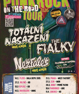 Hudba Punkrock On The Road - Tour 2026, První Patro. Magazín KULTINO* Brno