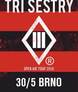 Hudba Tři sestry a hosté - Open air tour 2026, Nová Zbrojovka. Magazín KULTINO* Brno
