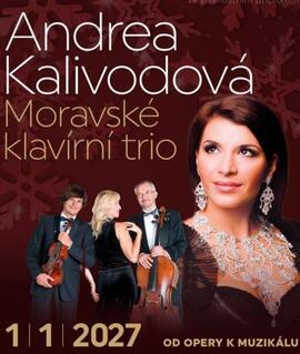 Novoroční koncert v Besedním domě v Brně, zpívá operní pěvkyně Andrea Kalivodová, doprovází Moravské klavírní trio ve složení Jana Ryšánková, Jiří Jahoda a Miroslav Zicha. KULTINO*