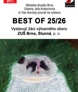 Vernisáž výstavy Best Of 25/26 žáků výtvarného oboru ZUŠ Slunná v Galerii jefa Kratochvila v Městském divadle Brno, kurátoři Alena Krhánková Petruželová a Jakub Stejskal. KULTINO*