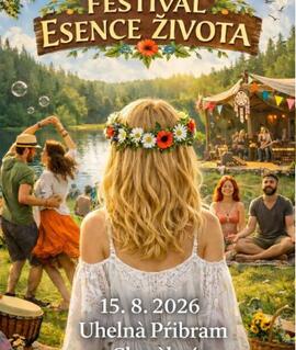 Komunitní setkání, tvořivé dílny a relaxace v přírodě během Festivalu Esence života v Uhelné Příbrami na Vysočině. KULTINO*