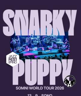 Živé vystoupení instrumentální fusion kapely Snarky Puppy na pódiu brněnského Sono Centra v rámci festivalu JazzFestBrno. KULTINO*