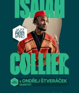 Americký saxofonista Isaiah Collier během energického jazzového koncertu a následná otevřená jam session s Ondřejem Štveráčkem v brněnském CEDu. KULTINO*