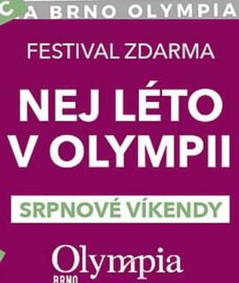 Letní rodinný areál NEJ LÉTO v parku za nákupním centrem Olympia Brno s písečnou pláží, lehátky a volejbalovými kurty. KULTINO*