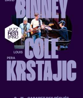 Geniální americký bubeník Louis Cole a saxofonista David Binney během divokého fusion jazzového koncertu v brněnském Cabaretu Des Péchés. KULTINO*