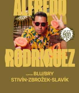 Kubánský jazzový klavírista Alfredo Rodriguez, polská kapela Blu/Bry a Jiří Stivín během slavnostního narozeninového koncertu v Divadle Husa na provázku v Brně. KULTINO*
