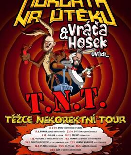 Nekorektní humor a rockový koncert kapely Morčata na útěku s komikem Vráťou Hoškem v Letním kině na hradě Špilberk v Brně. KULTINO*