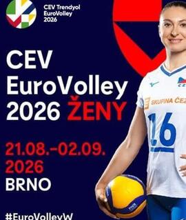 Mistrovství Evropy ve volejbale žen CEV EuroVolley 2026 v Pavilonu P na Výstavišti v Brně s českou reprezentací. KULTINO*