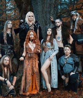 Fantasy-folková skupina Deloraine a duo Żniwa během magického koncertu v klubu Fléda v Brně. KULTINO*