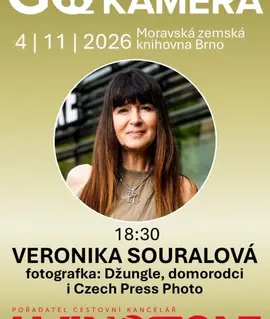 GO Kamera 2026, Veronika Souralová, Moravská zemská knihovna Brno. KULTINO*