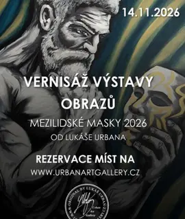 Slavnostní vernisáž nové kolekce obrazů Mezilidské masky na hradě Špilberk v Brně. KULTINO*