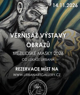 Slavnostní vernisáž nové kolekce obrazů Mezilidské masky na hradě Špilberk v Brně. KULTINO*