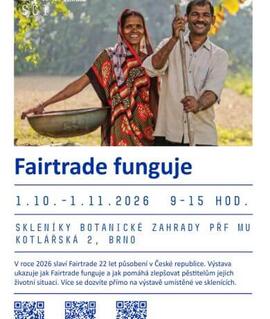 Panelová výstava Fairtrade funguje v subtropickém skleníku Botanické zahrady PřF MU v Brně. KULTINO*