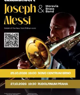 Galakoncert: Moravia Brass Band & Joseph Alessi, Sono Centrum Brno. KULTINO*
