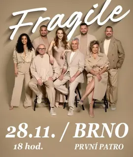Předvánoční koncert Fragile, První Patro Brno. KULTINO*