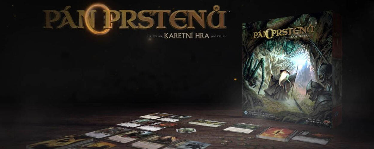 Recenze karetní hra Pán prstenů, Natea frenche, vydavatelství Blackfire.Magazín KULT* Brno