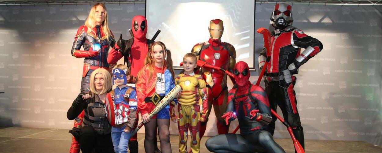 Comic-Con Junior. Výstaviště Brno. Magazín KULT* Brno