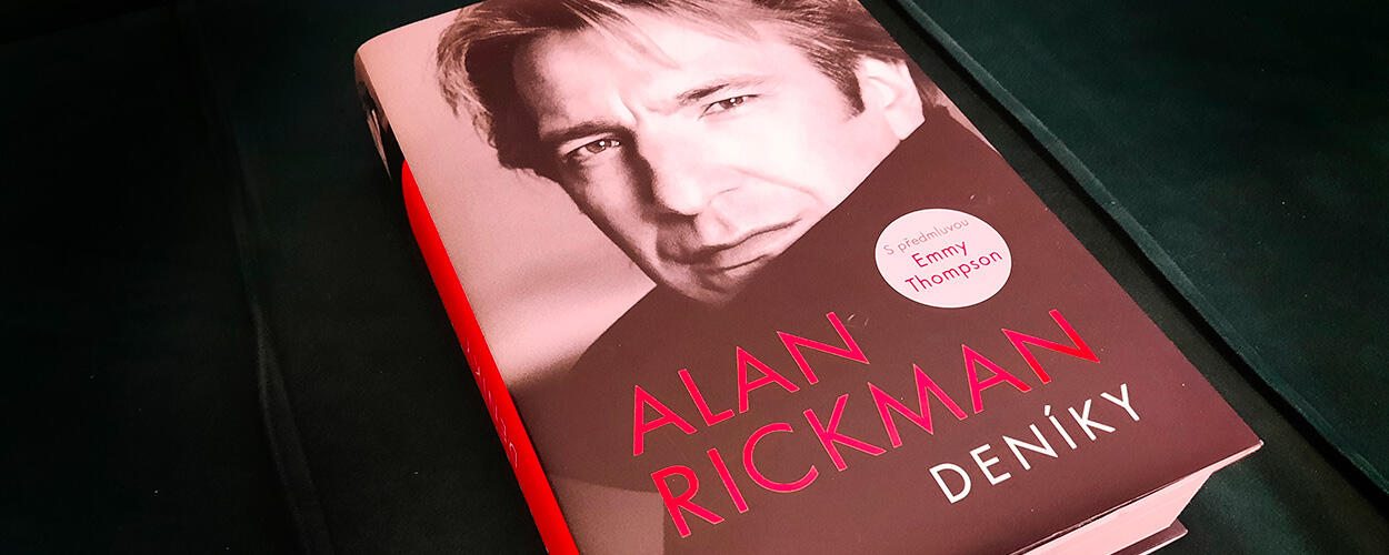 Alan Rickman: Deníky, Alan Rickman, Literatura světová, Literatura faktu, Biografie a memoáry, Recenze, magazín KULT* Brno