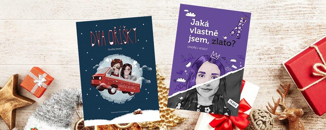 Ondřej Veselý, recenze, Dva oříšky a její volné pokračování pojmenované Jaká vlastně jsem, zlato?, knihy, magazín kULT* Brno