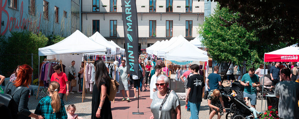 MINT Market, na dvoraně Městského divadla, magazín KULTINO* Brno