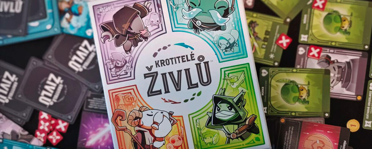 Krotitelé živlů, Fantasy, Zvířátka, karetní hra, strategická, magazín KULTINO*Brno