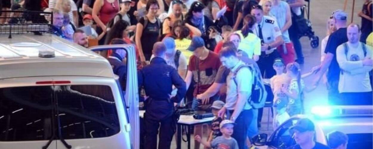 Den bezpečnost na brněnském výstavišti. Policie, armáda, hasiči. Magazín Kultino Brno.