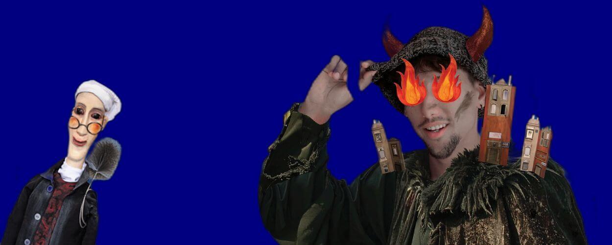 Divadlo Radost, inscenace pro děti, O čertovi, Pavel Čech, magazín KULTINO* Brno