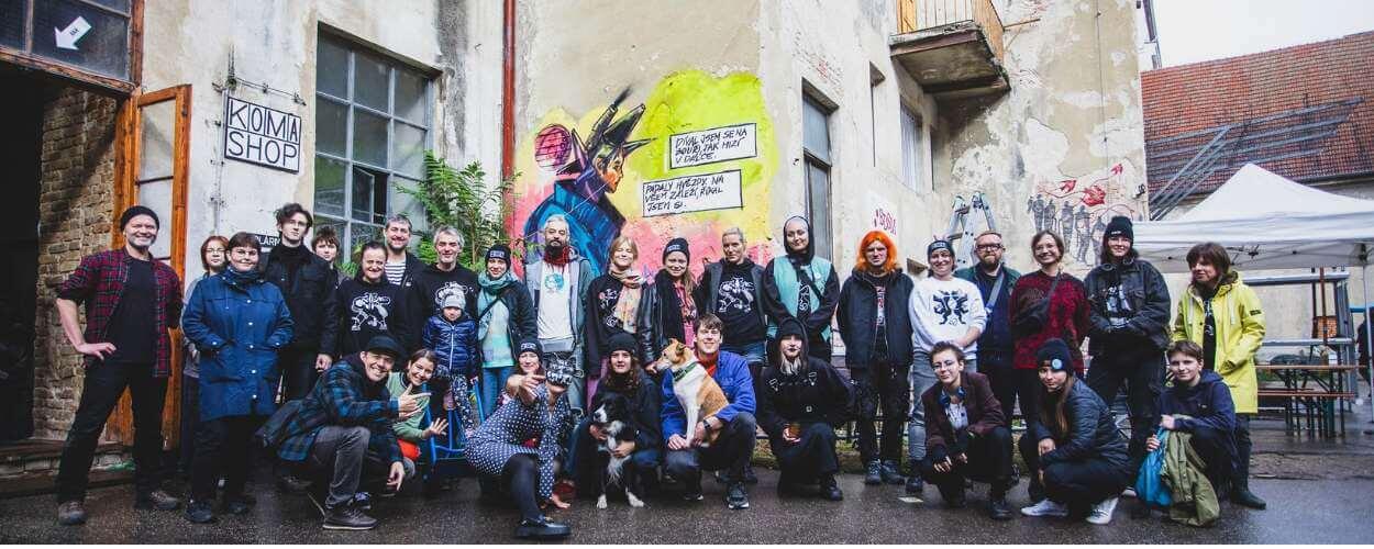 Komiksový festival KOMA s tématem IDENTITA, brněnská káznice na Cejlu, magazín KULTINO* Brno