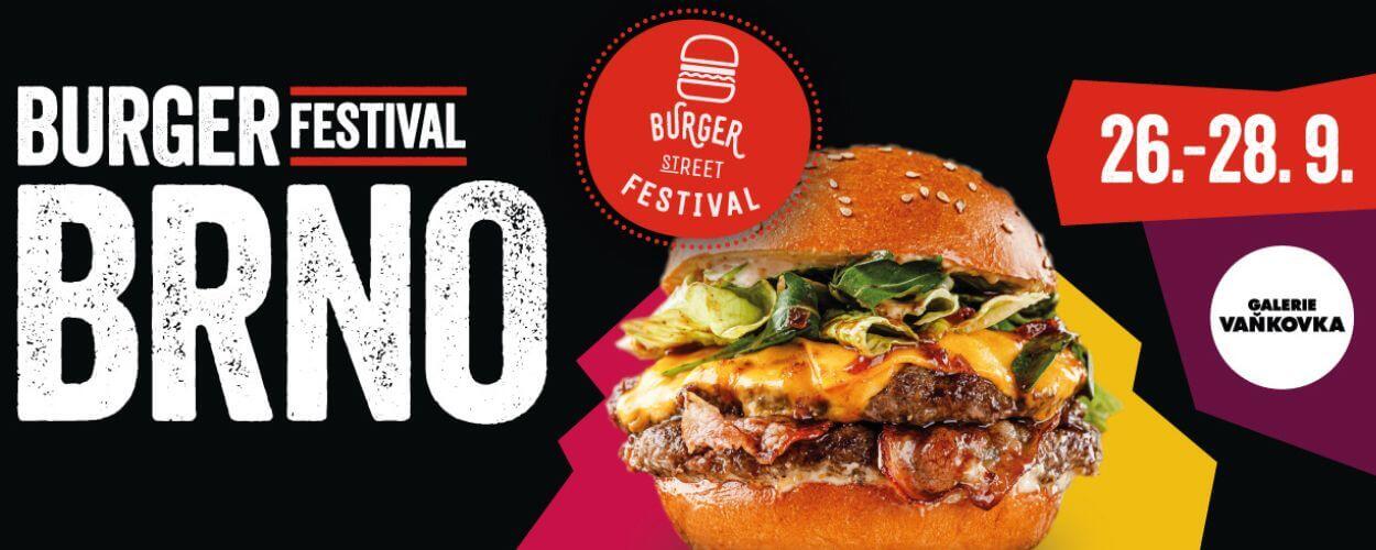 Burger street festival v Brně, jídlo a pití, magazín KULTINO* Brno