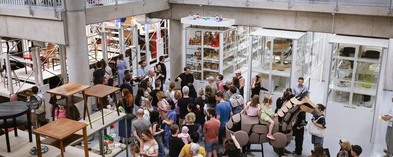 Otevřený depozitář v Brně-Řečkovicích. Magazín Kultino Brno.