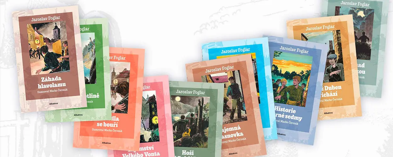 Jaroslav Foglar, knihy, skautská nadace Jaroslava Foglara, magazín KULTINO*Brno