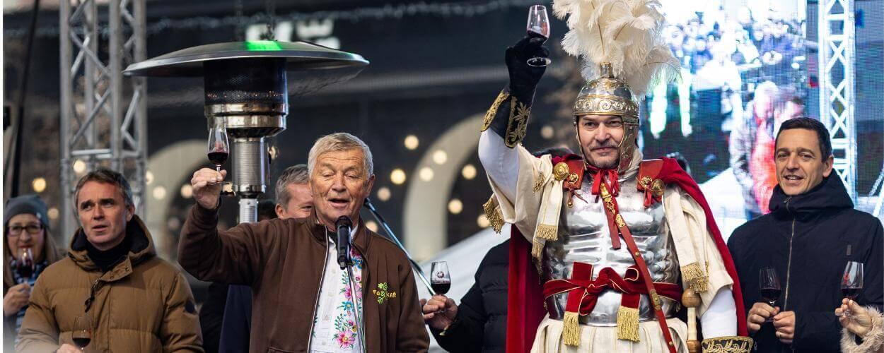 Svatomartinský košt na náměstí svobody v Brně, magazín KULTINO* Brno