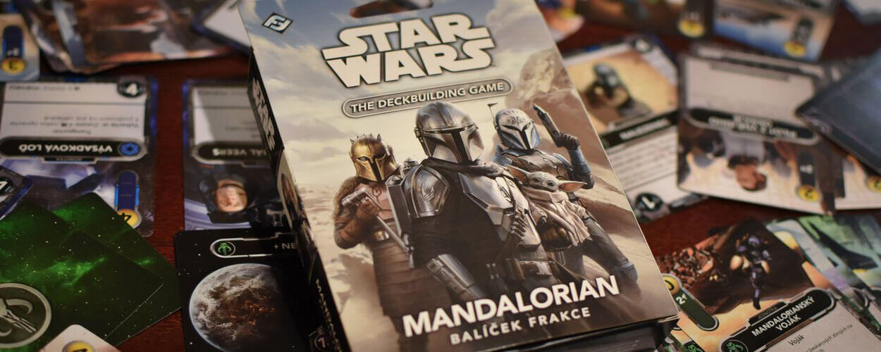 Recenze Mando a Grogu v karetním provedení, vydavatelství Blackfire. Magazín KULTINO* Brno