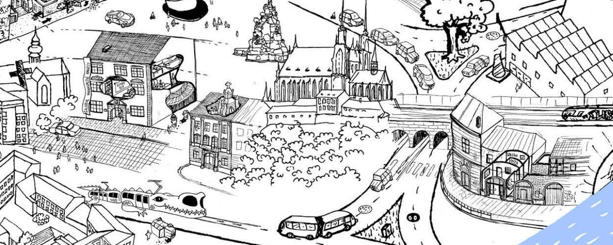 Výstava RE_START, Urban centrum Brno, KULTINO*