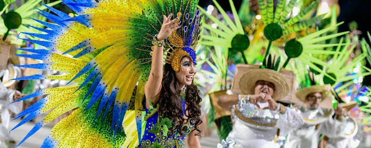 Brasil Fest Brno 2026, brazilský karneval, tanečnice Carolina Macharethe, bubenice Laísa Lima, hudba a tanec. KULTINO*.
