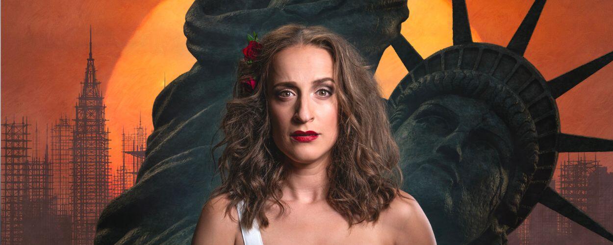 Kristýna Daňhelová jako Carmen v hlavní roli muzikálu Carmen, příběh z New Yorku na Hudební scéně Městského divadla Brno. KULTINO*