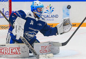 Brankář Michal Postava, HC Kometa, sport, hokej, magazín KULTINO*Brno
