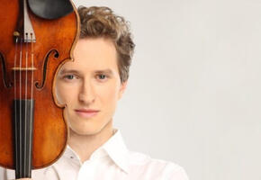 Houslista Josef Špaček. Magazín Kultino Brno