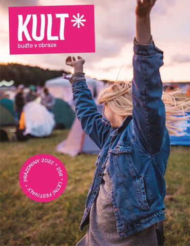 Magazín KULT* Brno, titulní strana, titulka, prázdniny, 7-8/2022