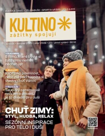 Anonce na zimní vydání magazín KULTINO* 03/2025.