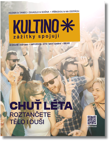 Anonce na letní vydání magazínu KULTINO* 2/2026.