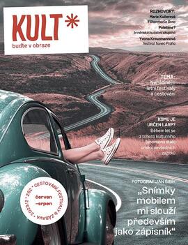 Magazín KULT* Brno, titulní strana, titulka,léto, 02/2023