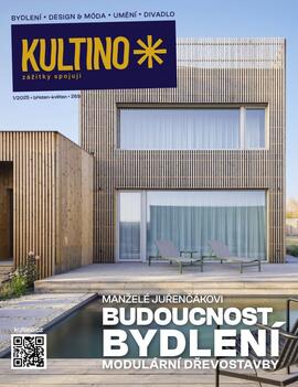 Magazín KULTINO* Brno, titulní strana, titulka, jaro, 01/2025
