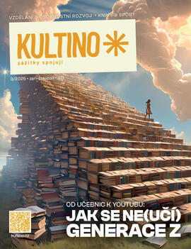 Magazín KULTINO* Brno, titulní strana, titulka, podzim, 03/2025