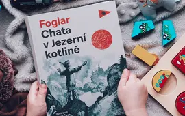 Chata v Jezerní Kotlině, Jaroslav Foglar, Jestřáb, nakladatelství Albatros, ilustrátor Pavel Čech, magazín Kult* Brno