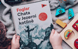 Chata v Jezerní Kotlině, Jaroslav Foglar, Jestřáb, nakladatelství Albatros, ilustrátor Pavel Čech, magazín Kult* Brno